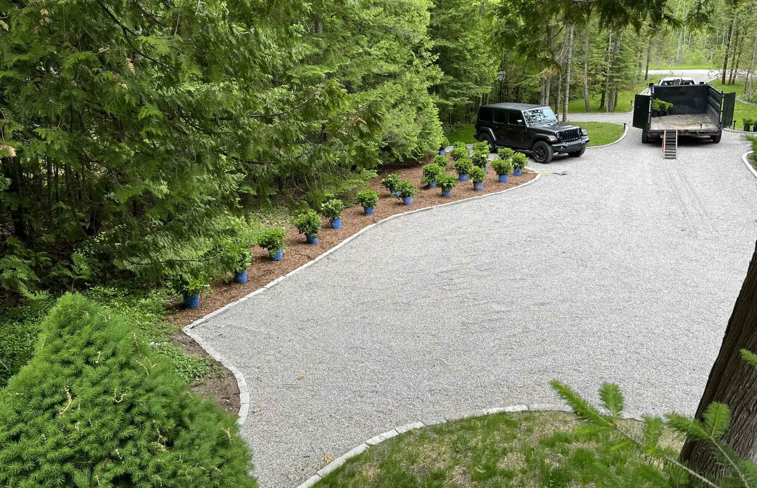 Gravel driveway image 2